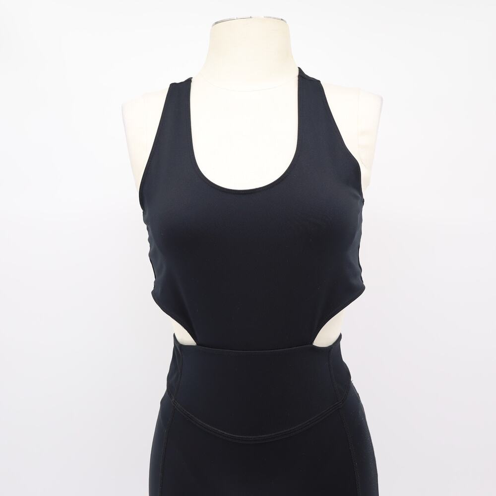 Free People Movement Medium Women's Back It Up Studio Jumpsuit Black - Picture 4 of 11